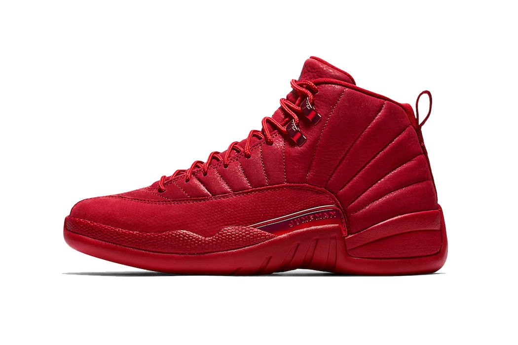 Air Jordan 12 Now Available at StockX basketball gym red tonal sports jumpman brand michael white 