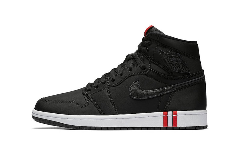 Air Jordan 1 Retro High OG Paris Saint-Germain StockX PSG stockx sneakers basketball footwear sports red black satin soccor 
