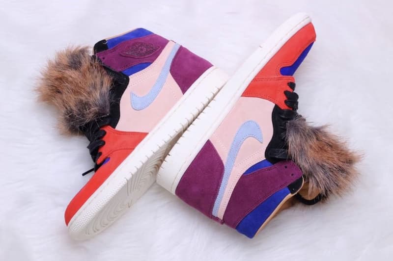 Aleali May Air Jordan 1 viotech "Bordeaux/Sunset Tint" Release Date sneaker info price jordan brand Bordeaux/Sunset Tint-Rush Red-Light Armory Blue Style Code: BV2613-600 December 15 2018