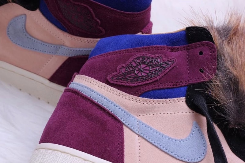 Aleali May Air Jordan 1 viotech "Bordeaux/Sunset Tint" Release Date sneaker info price jordan brand Bordeaux/Sunset Tint-Rush Red-Light Armory Blue Style Code: BV2613-600 December 15 2018