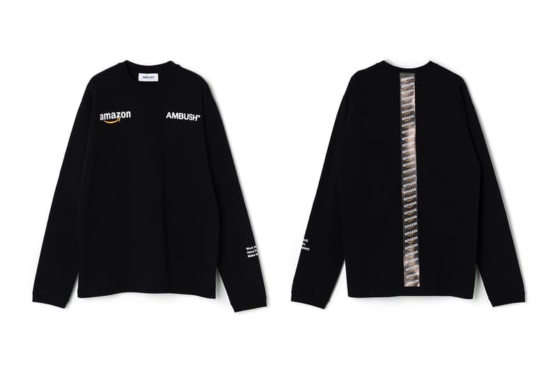 Amazon Fashion AMBUSH® Workshop Tokyo Pop Up Yoon Verbal short long sleeve T shirt Hoodie Alexa