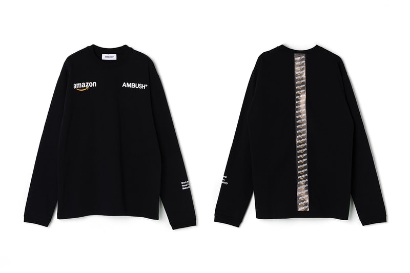 Amazon Fashion AMBUSH® Workshop Tokyo Pop Up Yoon Verbal short long sleeve T shirt Hoodie Alexa