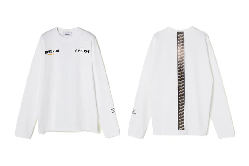 Amazon Fashion AMBUSH® Workshop Tokyo Pop Up Yoon Verbal short long sleeve T shirt Hoodie Alexa