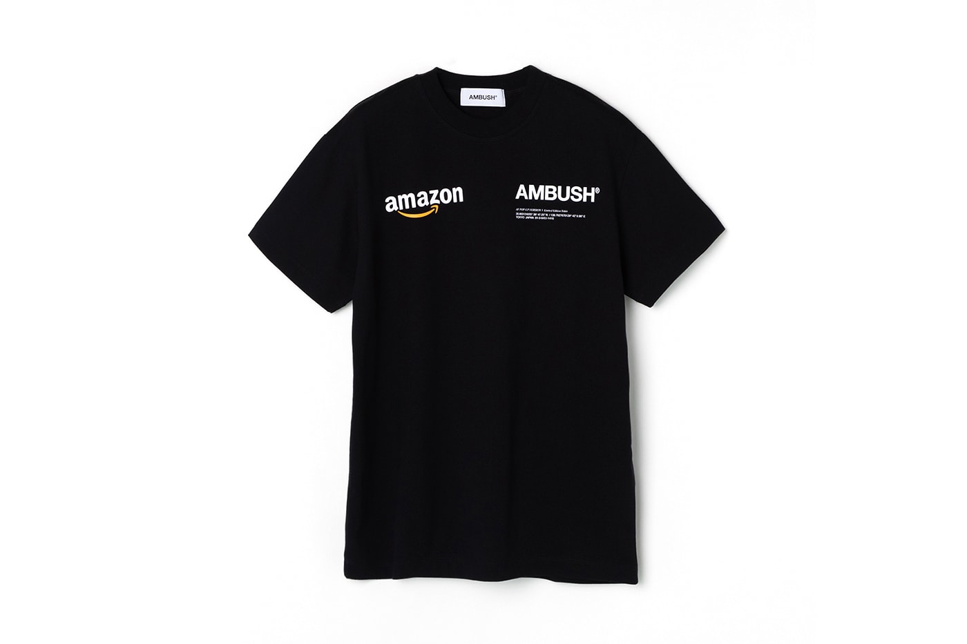 Amazon Fashion AMBUSH® Workshop Tokyo Pop Up Yoon Verbal short long sleeve T shirt Hoodie Alexa