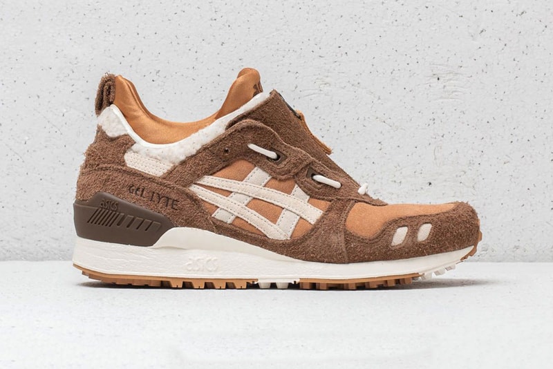 ASICS Gel Lyte MT "Caravan/Birch" Sherpa Suede Release Date leather fleece sneaker price purchase colorway teddy bear