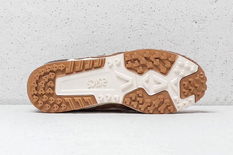 ASICS Gel Lyte MT "Caravan/Birch" Sherpa Suede Release Date leather fleece sneaker price purchase colorway teddy bear