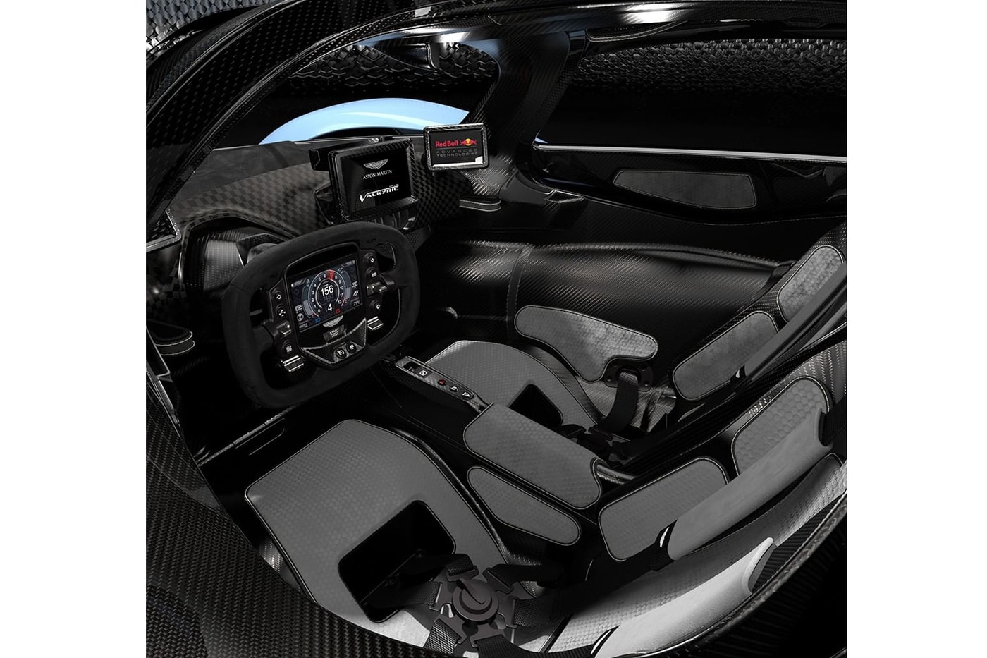 Aston Martin Valkyrie Hypercar Official Info racing red bull f-1 formula one hypercar sportscar speed track turbo luxury British