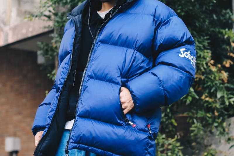 atmos lab schott nyc fall winter 2018 colleciton riders jacket jackets outerwear fleece natural black blue yellow reversible down buy price where