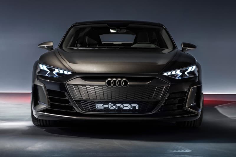 Audi E-Tron GT Electric Concept Car Unveil Vehicle Sportback SUV Los Angeles auto show 2018