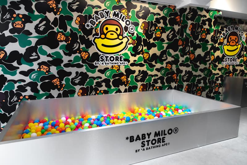 Baby Milo's Pet Collection Pop-Up bape a bathing ape dogs monkeys pet stuff hong kong