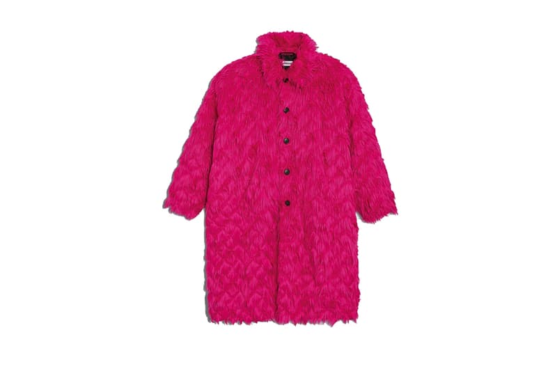 Balenciaga Rose Bubble Gum Coat hot pink jackets fall winter 2018