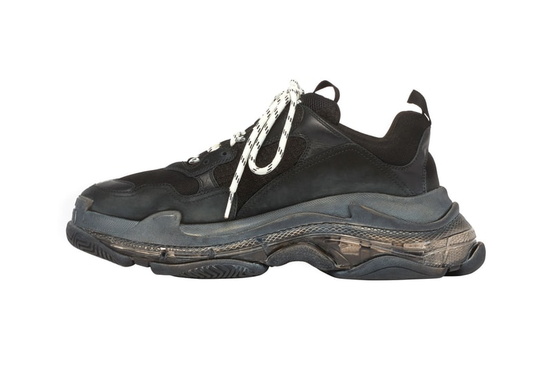 Balenciaga Triple S Clear Sole Sneakers