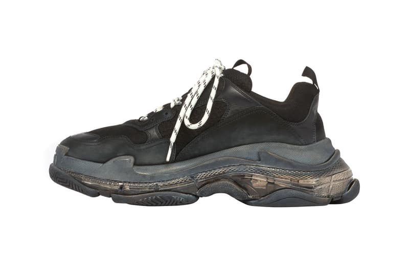 Balenciaga Triple S Clear Sole Sneakers Hypebeast