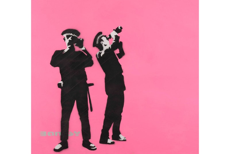Banksy: Who’s Laughing Now? Hong Kong Exhibition art auctions paintings 