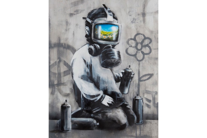 Banksy: Who’s Laughing Now? Hong Kong Exhibition art auctions paintings 
