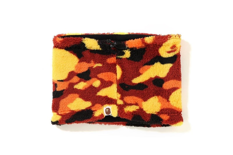 BAPE Extends Its FW18 Accessory Lineup fall winter porter gloves scarfs neck warmers boa hat