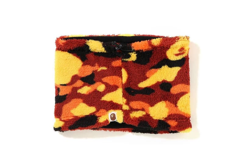 BAPE Extends Its FW18 Accessory Lineup fall winter porter gloves scarfs neck warmers boa hat