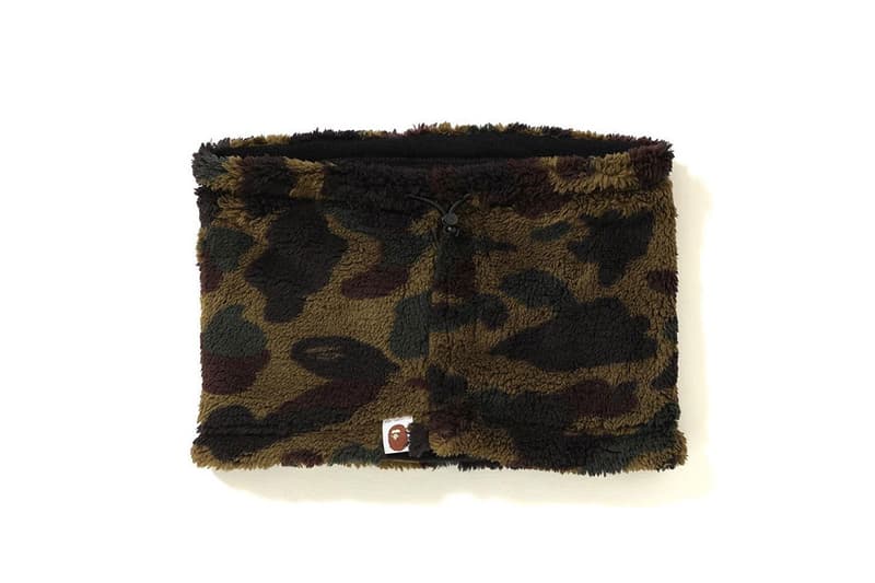 BAPE Extends Its FW18 Accessory Lineup fall winter porter gloves scarfs neck warmers boa hat