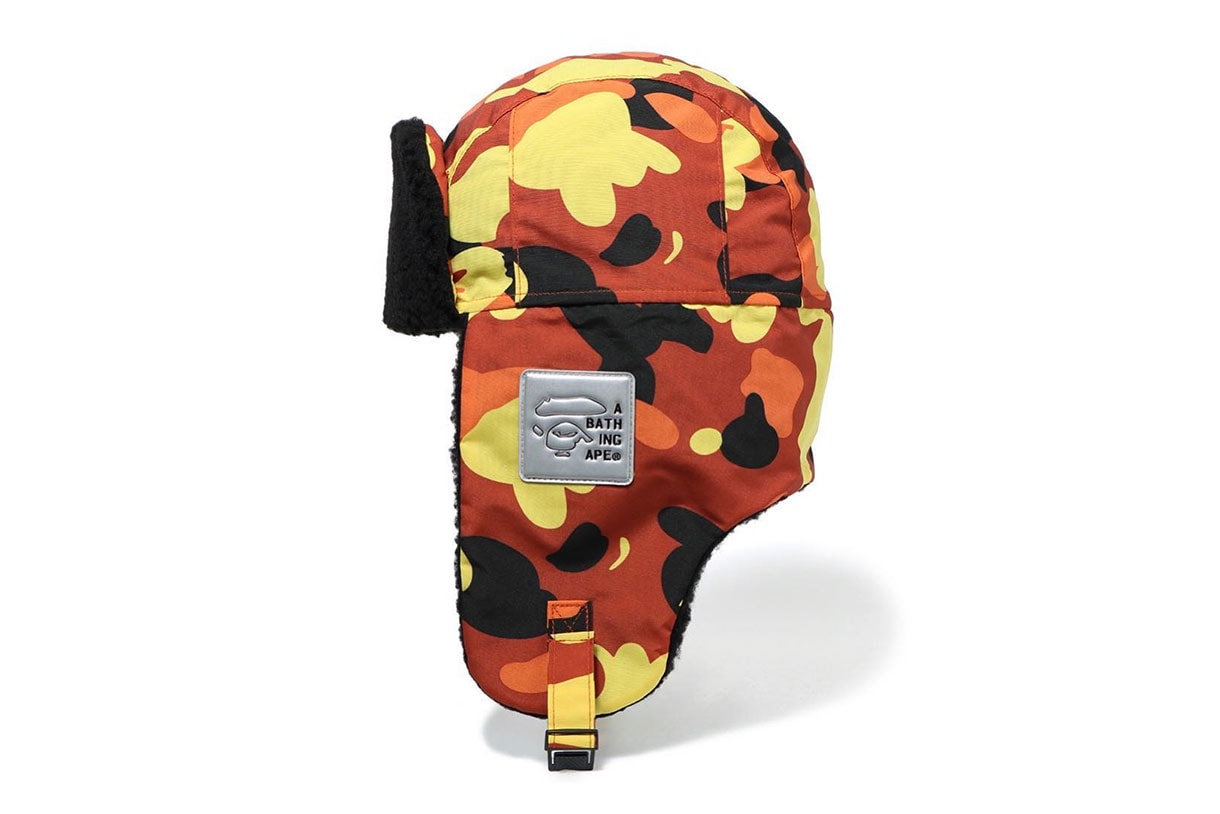 BAPE Extends Its FW18 Accessory Lineup fall winter porter gloves scarfs neck warmers boa hat