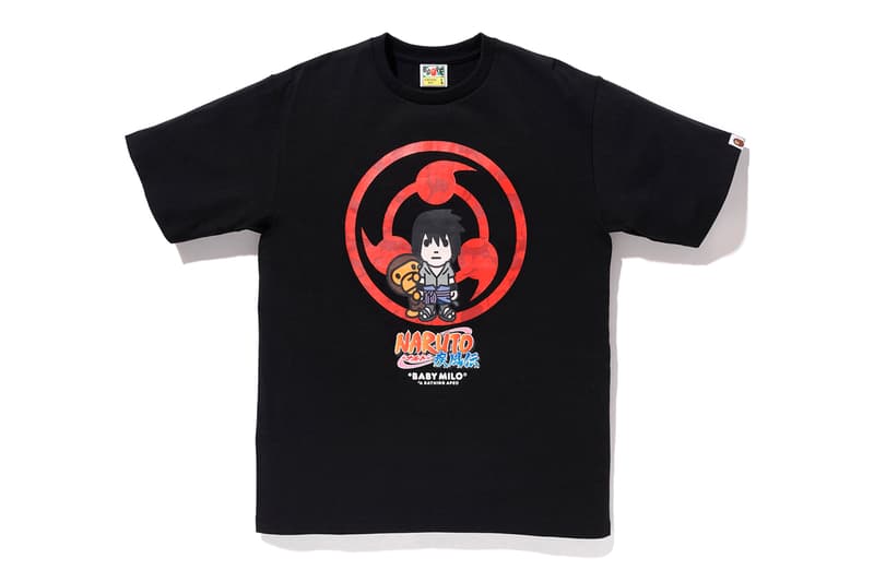 BAPE x Naruto & Boruto Collaboration Details Collab Fashion Clothing Collection Boruto: Naruto Next Generations Baby Milo Manga Anime Graphic Print buy cop release details