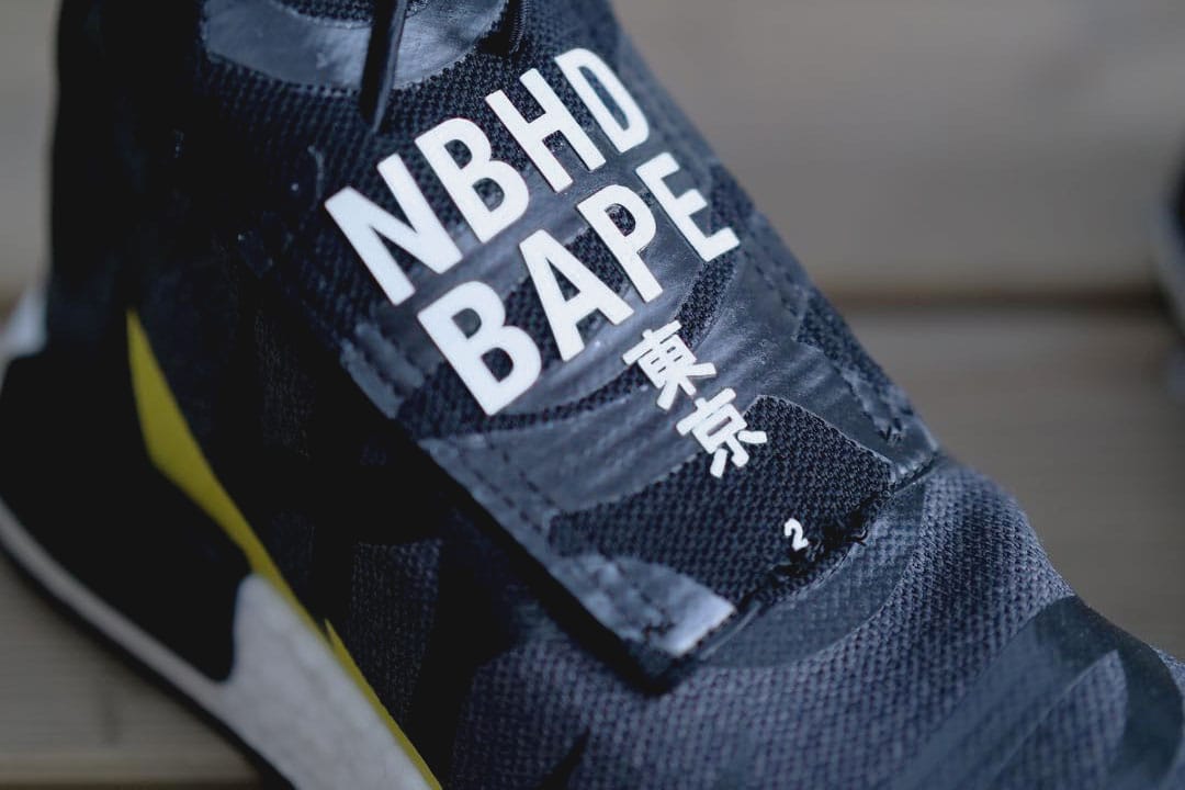 BAPE x NEIGHBORHOOD adidas NMD TS1 