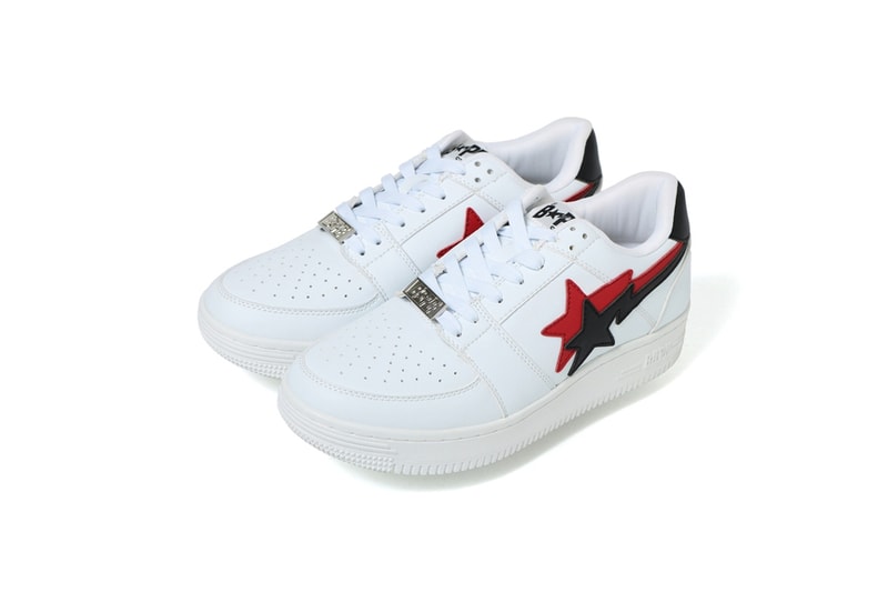 Bape-Sta Double Star Low Release Info A Bathing Ape footwear sneakers trainers shoes kicks japan nigo BAPE A Bathing Ape leather 