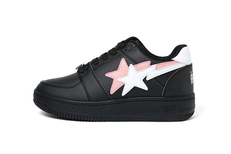 Bape-Sta Double Star Low Release Info A Bathing Ape footwear sneakers trainers shoes kicks japan nigo BAPE A Bathing Ape leather 