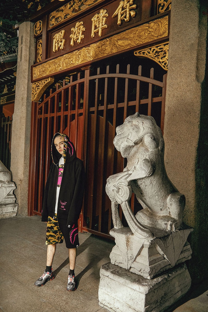 UNDEFEATED x BAPE 2018 Exclusive Collection Collab Collaborations Fashion Clothing Cop Purchase Buy Shanghai Store Launch