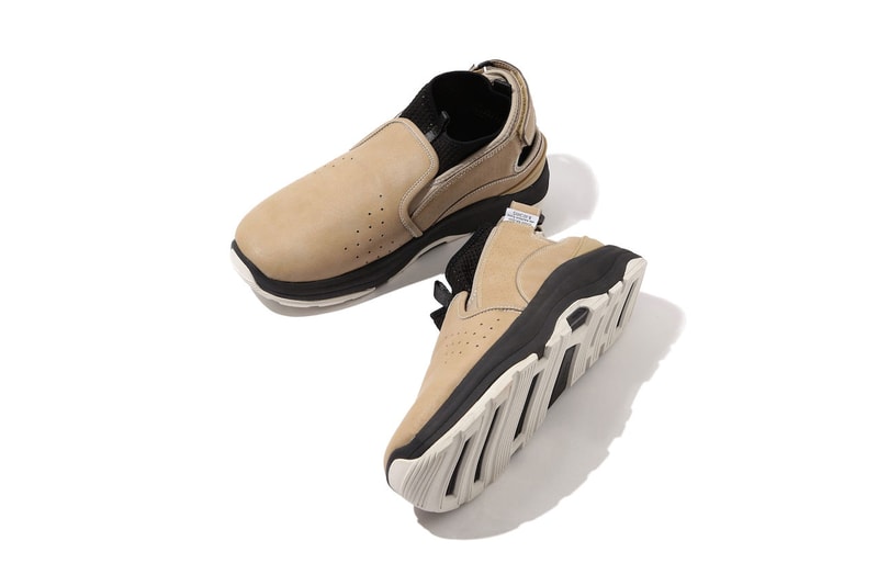 BEAMS suicoke rav sandal shoe footwear hybrid fusion slip on lacelss fall winter 2018 collaboration drop release date info october 30 2018
