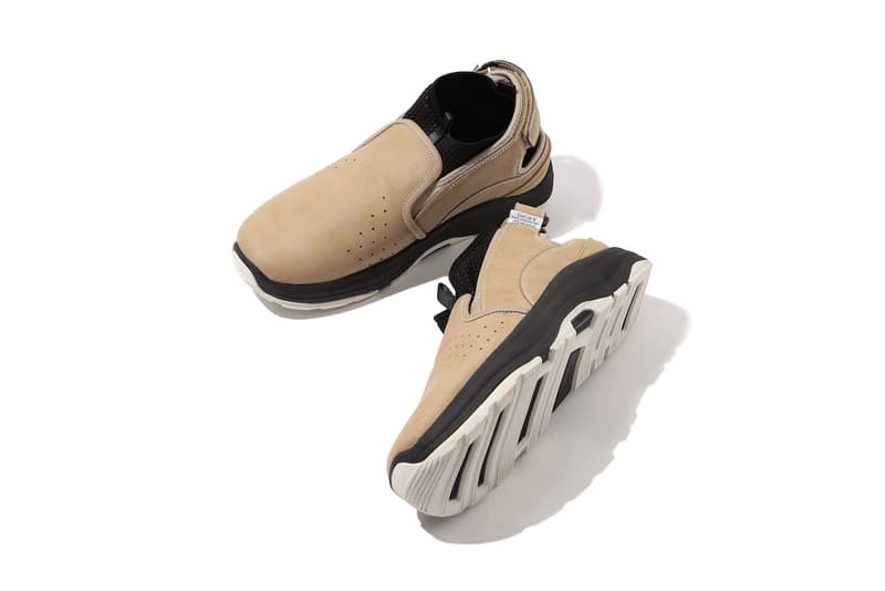 BEAMS suicoke rav sandal shoe footwear hybrid fusion slip on lacelss fall winter 2018 collaboration drop release date info october 30 2018