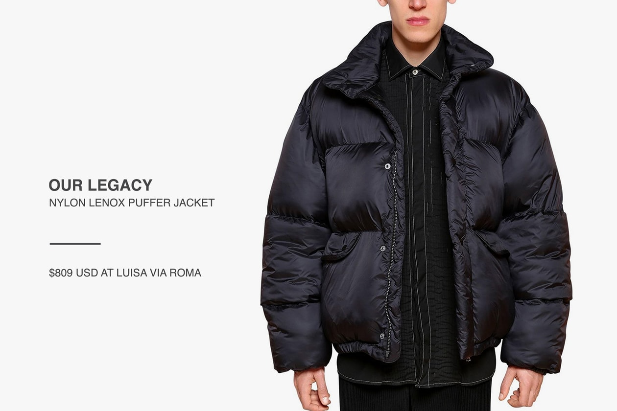 Best Puffer Jackets down coats Men's Fall/Winter 2018 VISVIM THE NORTH FACE GUCCI VERSACE STONE ISLAND RICK OWENS BURBERRY OUR LEGACY C.P. COMPANY BALENCIAGA CALVIN KLEIN PATAGONIA SACAI WOOLRICH TAKAHIROMIYASHITA THESOLOIST. AIMÉ LEON DORE A-COLD-WALL ALYX GMBH Y/PROJECT CALVIN KLEIN JEANS EST. 1978 OAKLEY BY SAMUEL ROSS