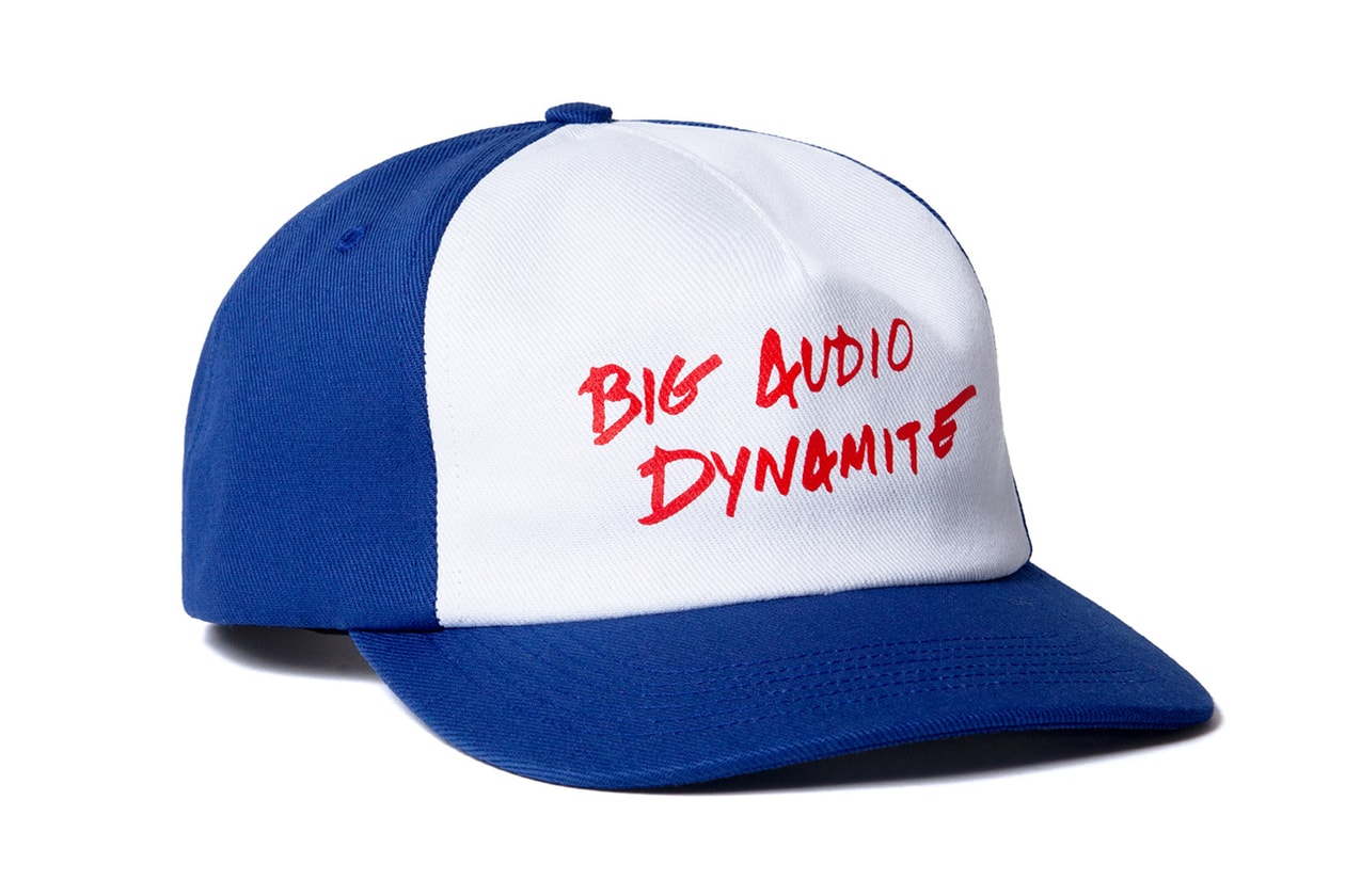 Big Audio Dynamite NOAH Fall Winter 2018 Collaboration Collection don letts baracuta jacket suit jeans tee shirt enamel pin bad drop release date info online web store november 2018 15