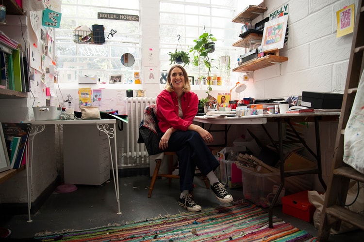 London Artist Kelly Anna Explores Creativity with a Unique Artwork