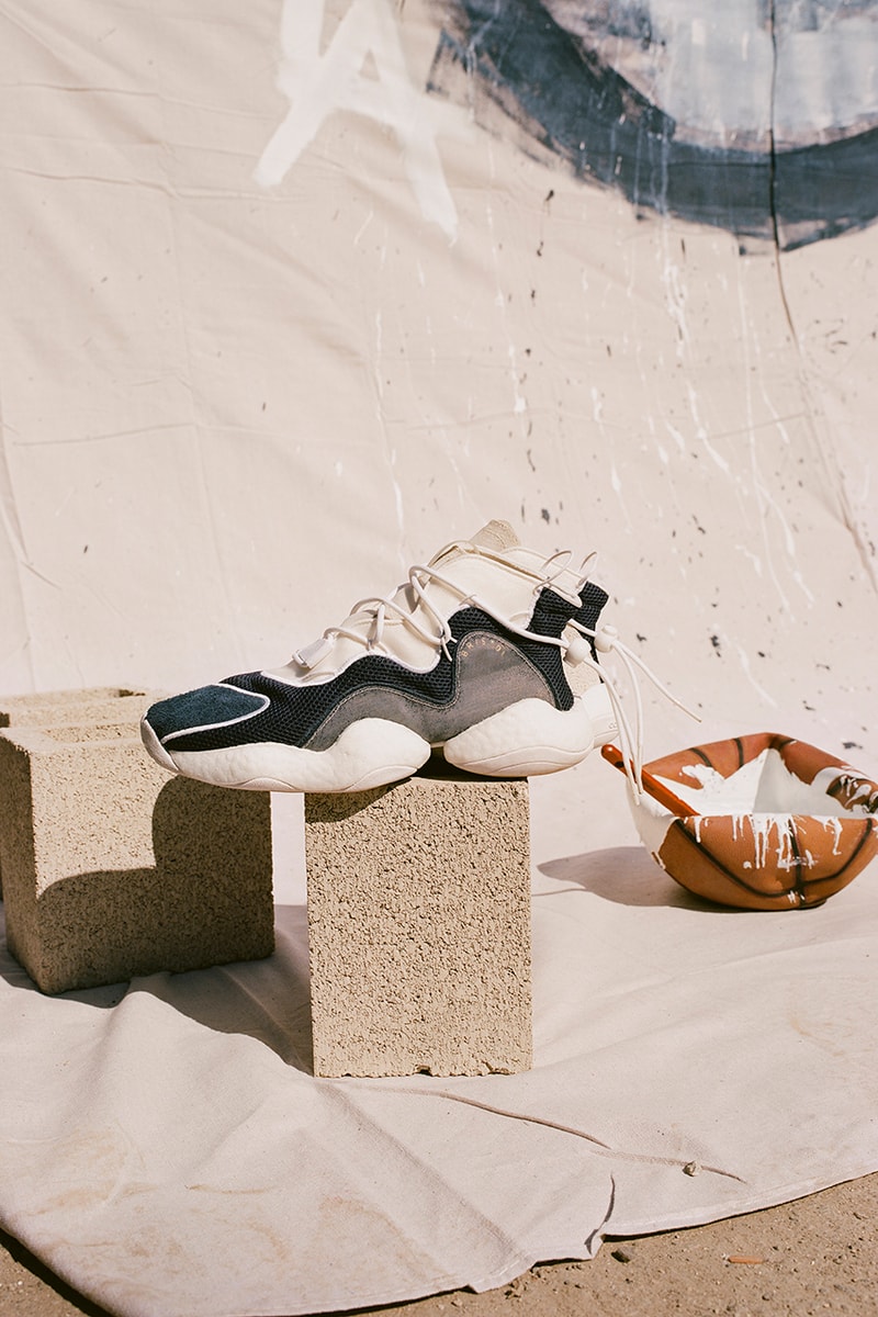 Bristol Studio x adidas Crazy BYW Lookbook High Low Basketball Sneaker White Clear Translucent Transparent