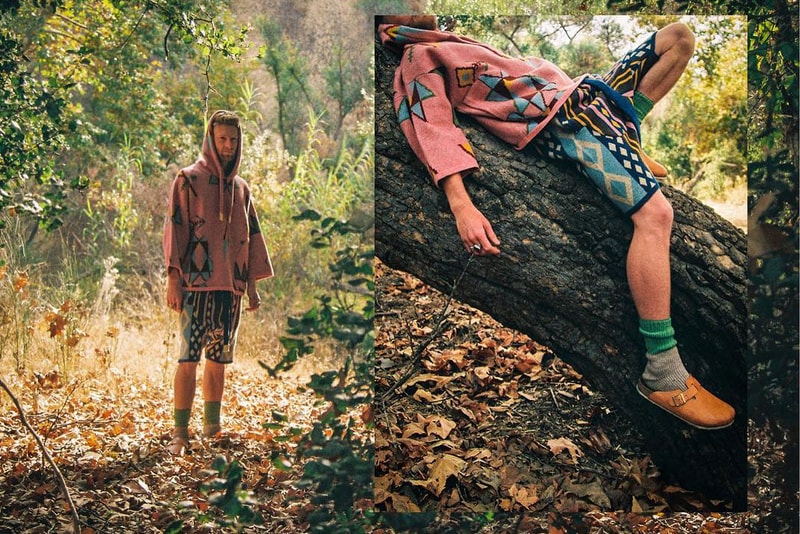 Camp High 2018 Fall/Winter Collection native spiritual 70s hippie kimono soft goods clothing fashion LA Los Angeles 