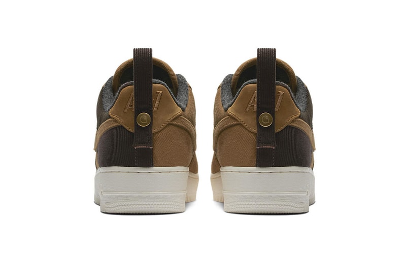 Carhartt WIP x Nike Air Force 1 Official Imagery release date info price sneaker collaboration colorway brown purchase retailers stockists online details
