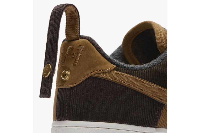 Carhartt WIP x Nike Air Force 1 Official Imagery release date info price sneaker collaboration colorway brown purchase retailers stockists online details
