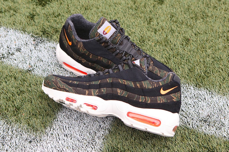 Carhartt WIP Nike Collection Another Look Air Force 1 Utility Vandal High Supreme Air Max 95 black camo brown