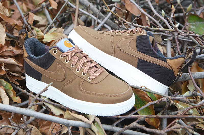 Carhartt WIP Nike Collection Another Look Air Force 1 Utility Vandal High Supreme Air Max 95 black camo brown
