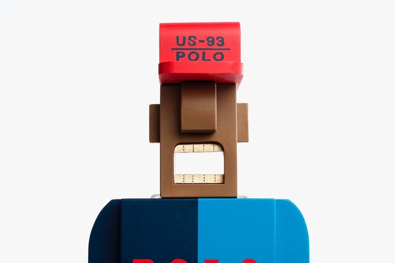 Case Studyo Grotesk 1992 Wooden Sculpture stadium ralph lauren polo art figure collectible
