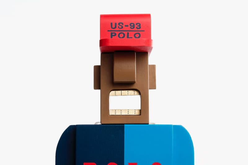 Case Studyo Grotesk 1992 Wooden Sculpture stadium ralph lauren polo art figure collectible