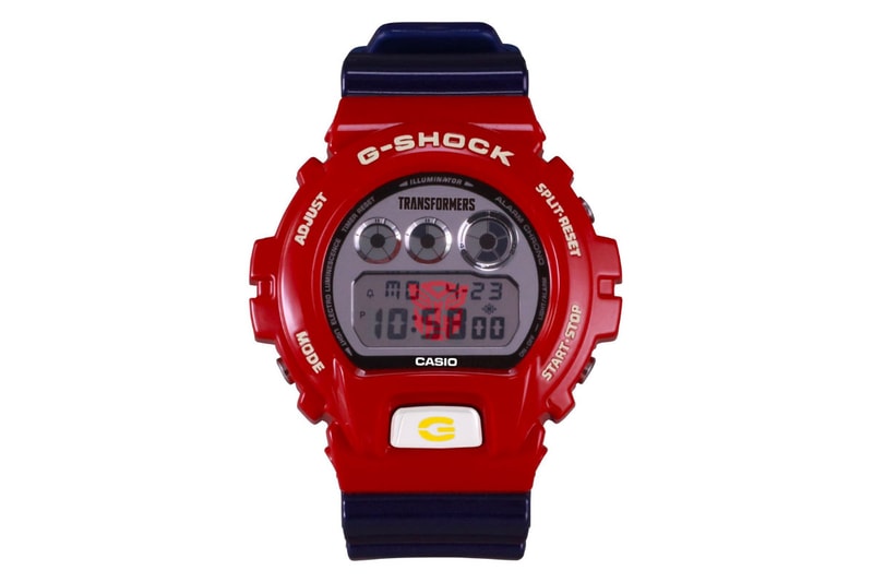 Casio x Transformers 35th Anniversary G-Shock Watch japan Toys timekeeping digital collectibles watches glow Optimus Prime autobots decepticon  