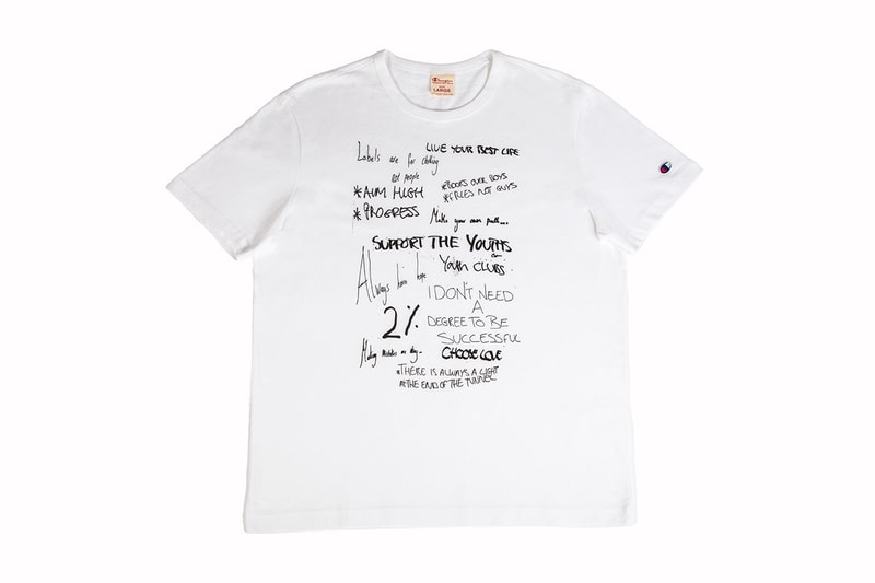 London Youth x Champion Collab Details Lookbook Giving Tuesday Release Information Inspiration Young People