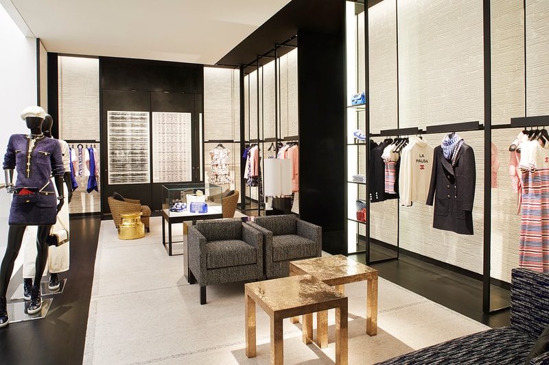 chanel boutique store shop new york city nyc 57th street location remodel reopen redesign collection shop peter marino jean michel othoniel
