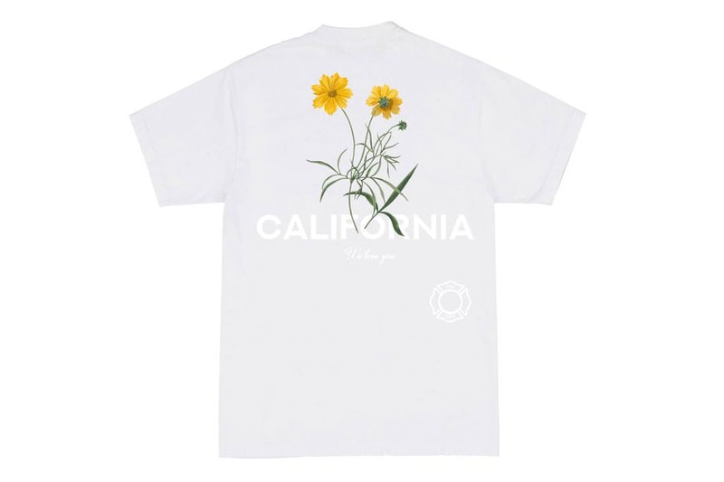 Cherry Los Angeles Malibu Wildfire charity Tee shirt donate california la fire disaster donate