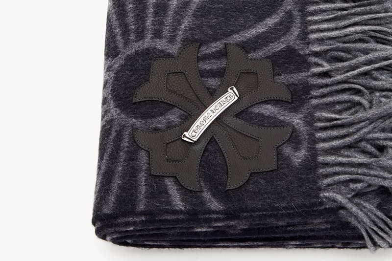 Chrome Hearts holiday 2018 walker vespa necklace hat bucket leather silver cross towel blanket rug stool tumbler cup mug hose bear dinosaur push pin dice shearling sex records collection gift christmas basketball hoop handcuffs