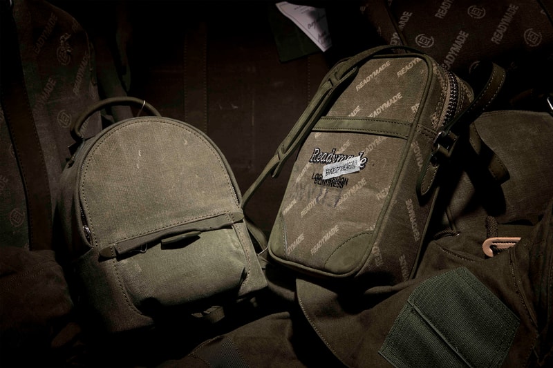 CLOT READYMADE Collaboration duffel bag collaboration pop up sheung wan juice hong kong bags luggage cases leather canvas  