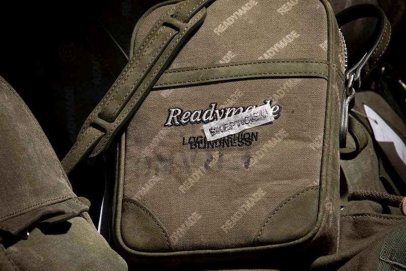 CLOT READYMADE Collaboration duffel bag collaboration pop up sheung wan juice hong kong bags luggage cases leather canvas  