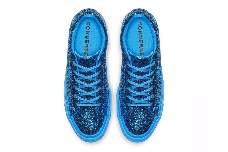 Converse One Star "After Party" Glitter Pack sneaker white black blue release date price purchase nike