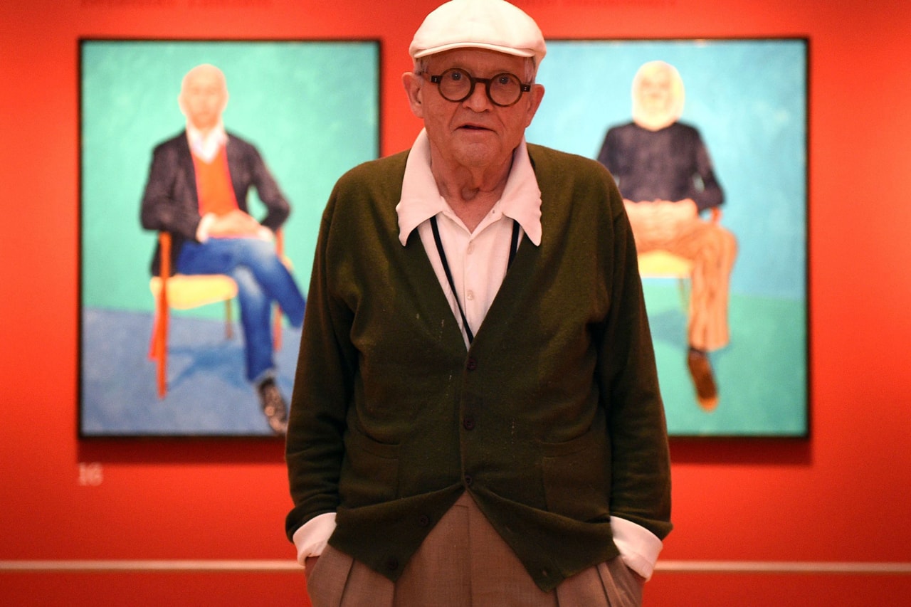 david hockney christies auction record most expensive arwork by living artist paintings pieces works